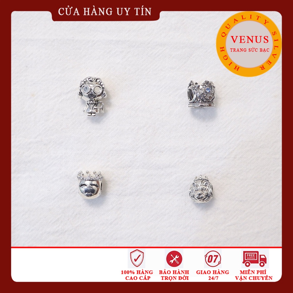 [Charm bạc 925 cao cấp] Charm bạc xâu lắc tay- Mã sản phẩm VENUSS18