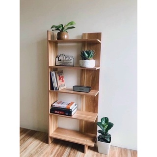 KỆ SÁCH GỖ 5 TẦNG ĐA NĂNG