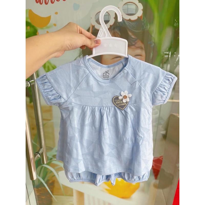 Bộ cộc tay La Pomme baby doll