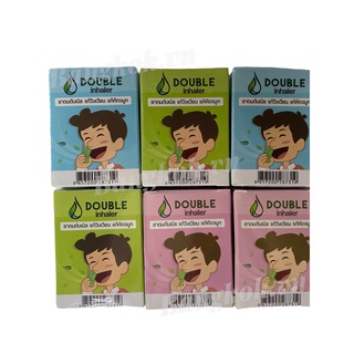 (Double Inhaler) 01 Cái Ống Hít 2 Mũi Double Inhaler Thái Lan (giao màu ngẫu nhiên)