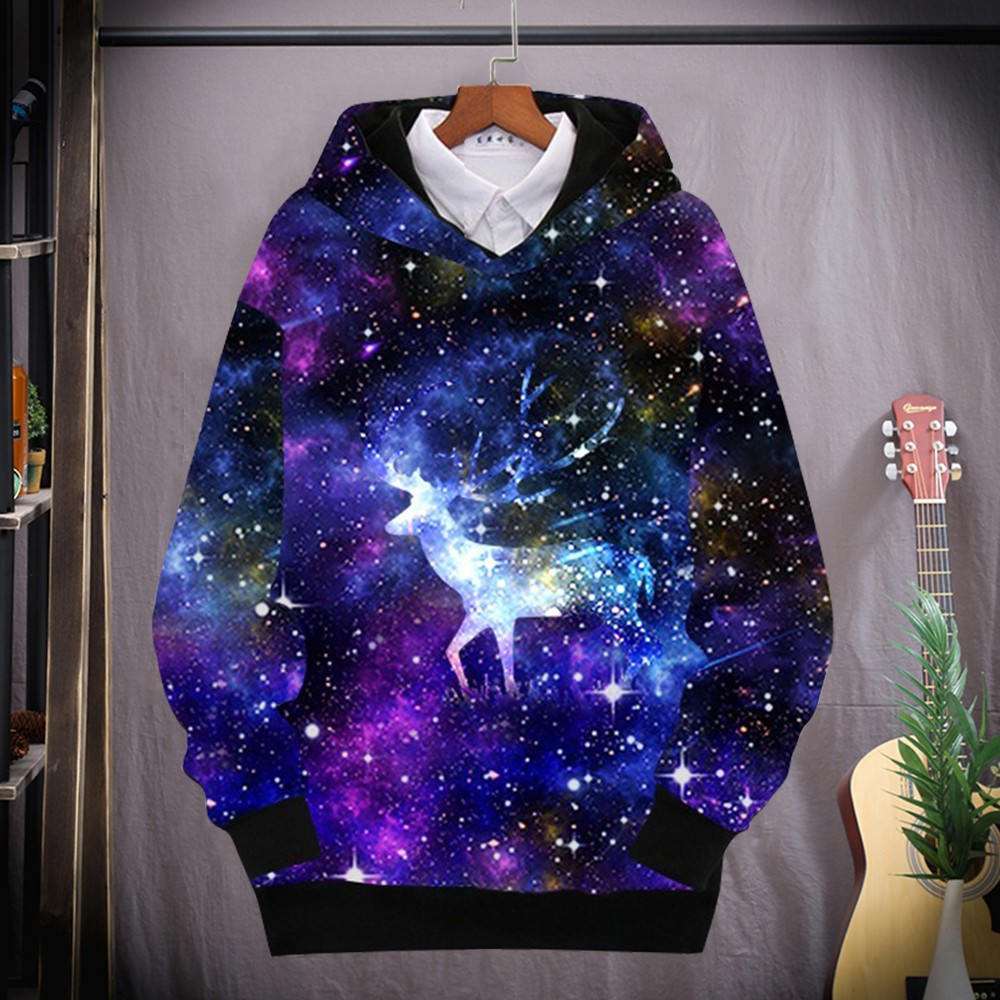 Áo Hoodies Nỉ Nam Nữ In Hình 3D Động Vật Sói – Hươu Độc Đáo ZENKODLMEN AO TOP NAM 90000154 | BigBuy360 - bigbuy360.vn