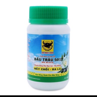 Phân bón lá đầu trâu 501- kích nảy chồi ra lá- lọ 100gram