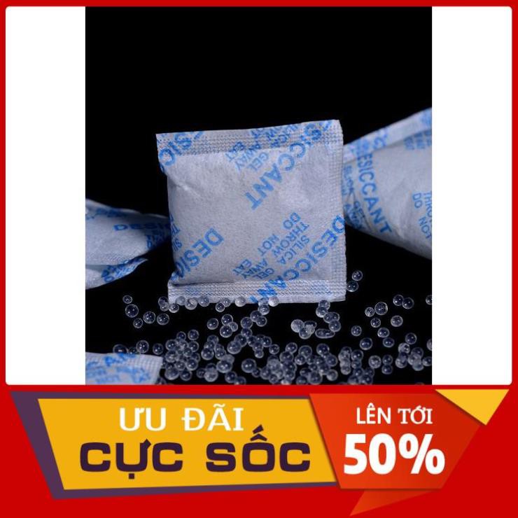 [MUA NHANH KẺO HẾT] Đóng gói 300g gói hút ẩm, hạt hút ẩm, hạt chống ẩm silica gel loại 2g/3g/5g/10g/20g/50g/100g