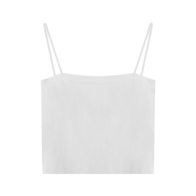 DUNEA Áo Hai Dây Không Đường May Kiểu Dáng Đơn Giản Thời Trang Dành Cho Nữ