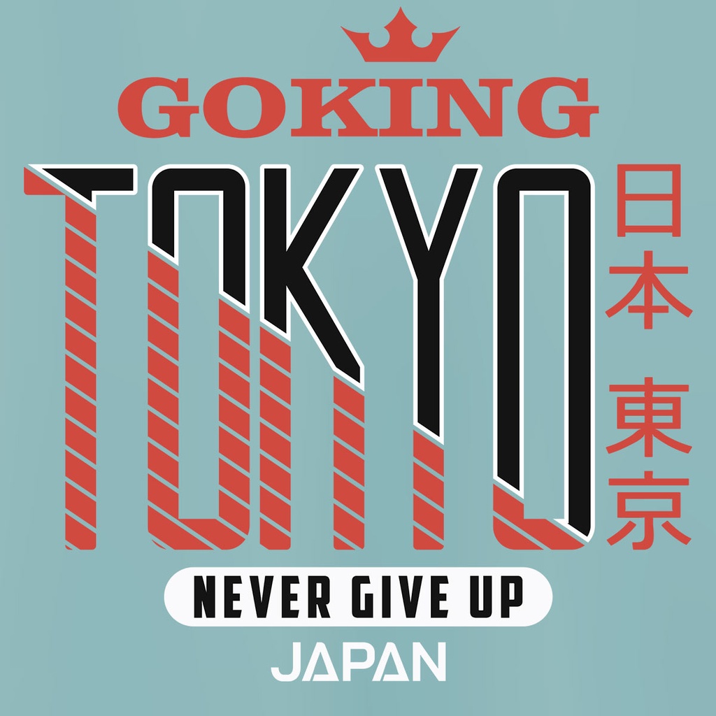 TOKYO, mã G23. Áo thun trẻ em in hình siêu đẹp. Áo phông thoát nhiệt Goking cho bé trai, bé gái