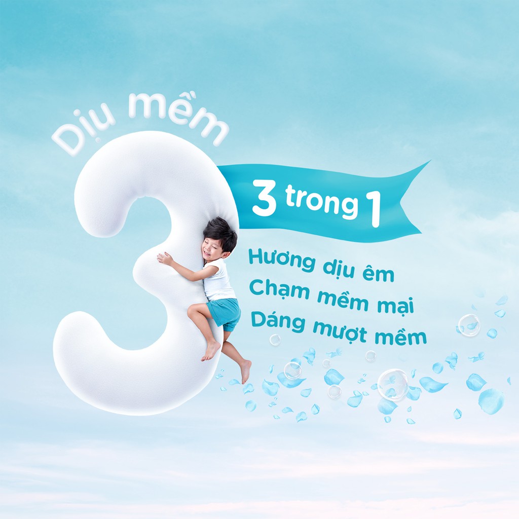 Nước xả vải Downy Hương Nước Hoa túi 3.5L (mới)