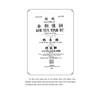 Sách - Kim túy tình từ (Truyện Kiều)