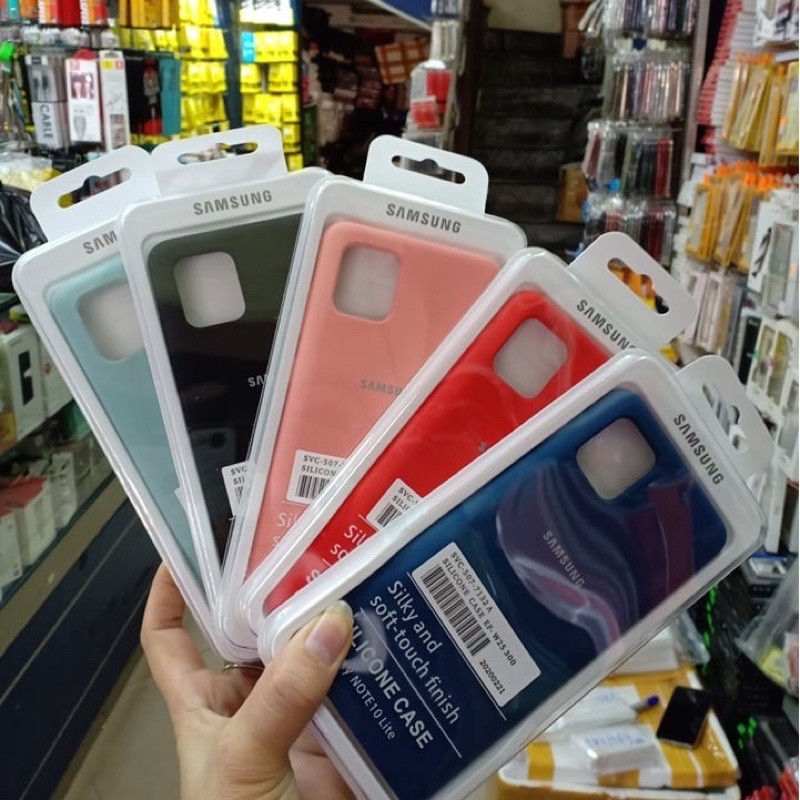 Ốp lưng Samsung Galaxy Note 10 Lite silicon Cover chống bám bẩn