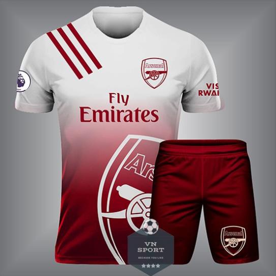 Áo Đấu Arsenal Thiết Kế Cực Đẹp - Mới Nhất 2020 (Miễn Phí In Tên Khi Đặt Đội) !