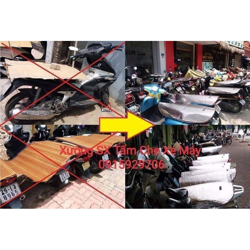 TẤM CHE YÊN XE MÁY