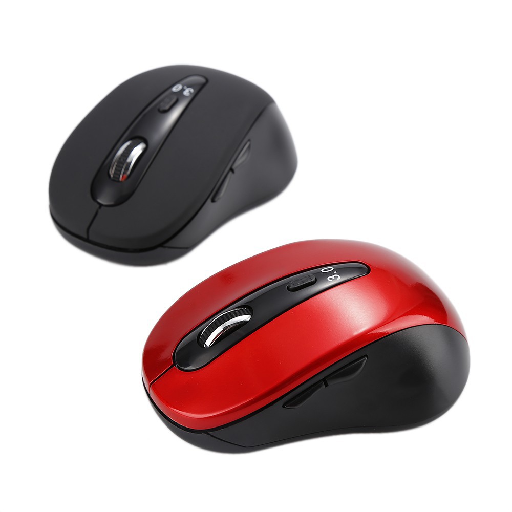 Bluetooth 6D Adjustable 1600DPI Wireless Optical Game Mouse Mice Laptop ZXCM