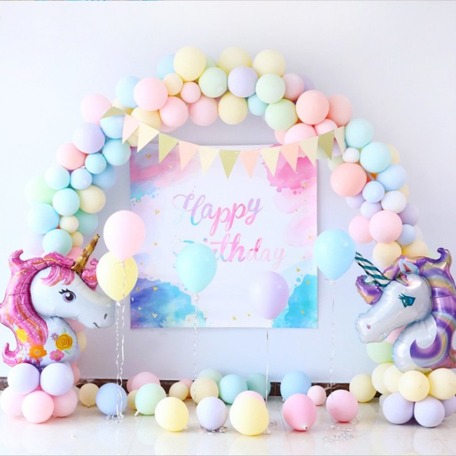 [RẺ NHẤT SHOPEE] Set 10 Bóng Pastel Macaron CỰC ĐẸP Trang trí sinh nhật - Sản Phẩm Nhập Khẩu Chất Lượng Cao - Hapati