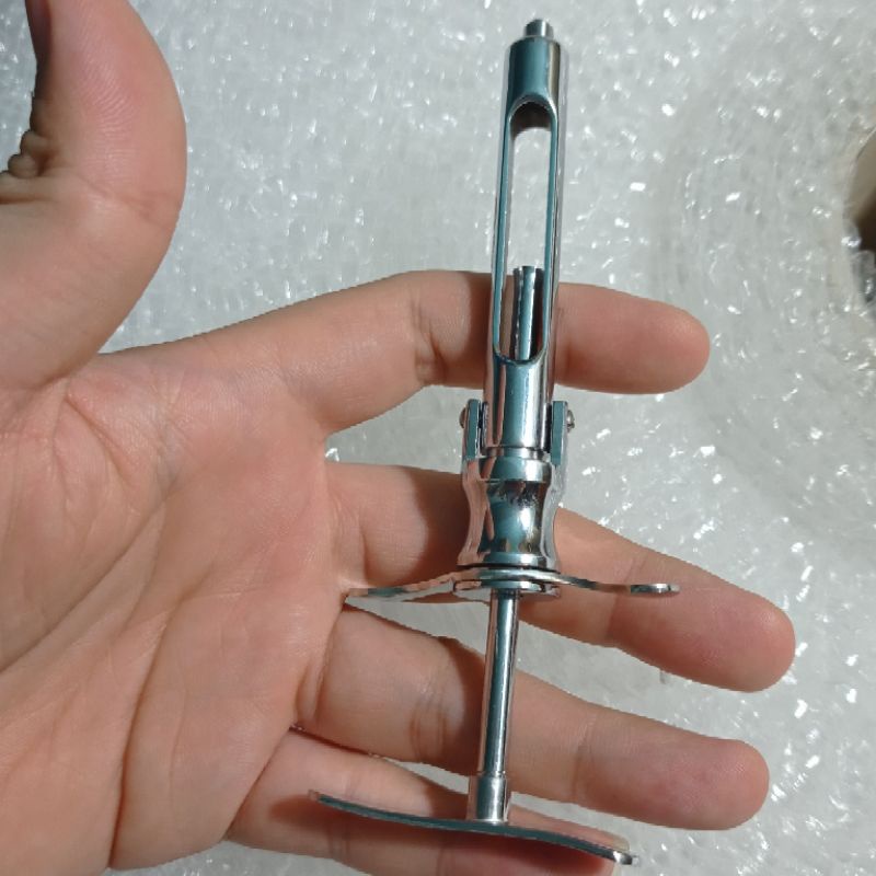 Bơm tiêm áp lực nha khoa inox