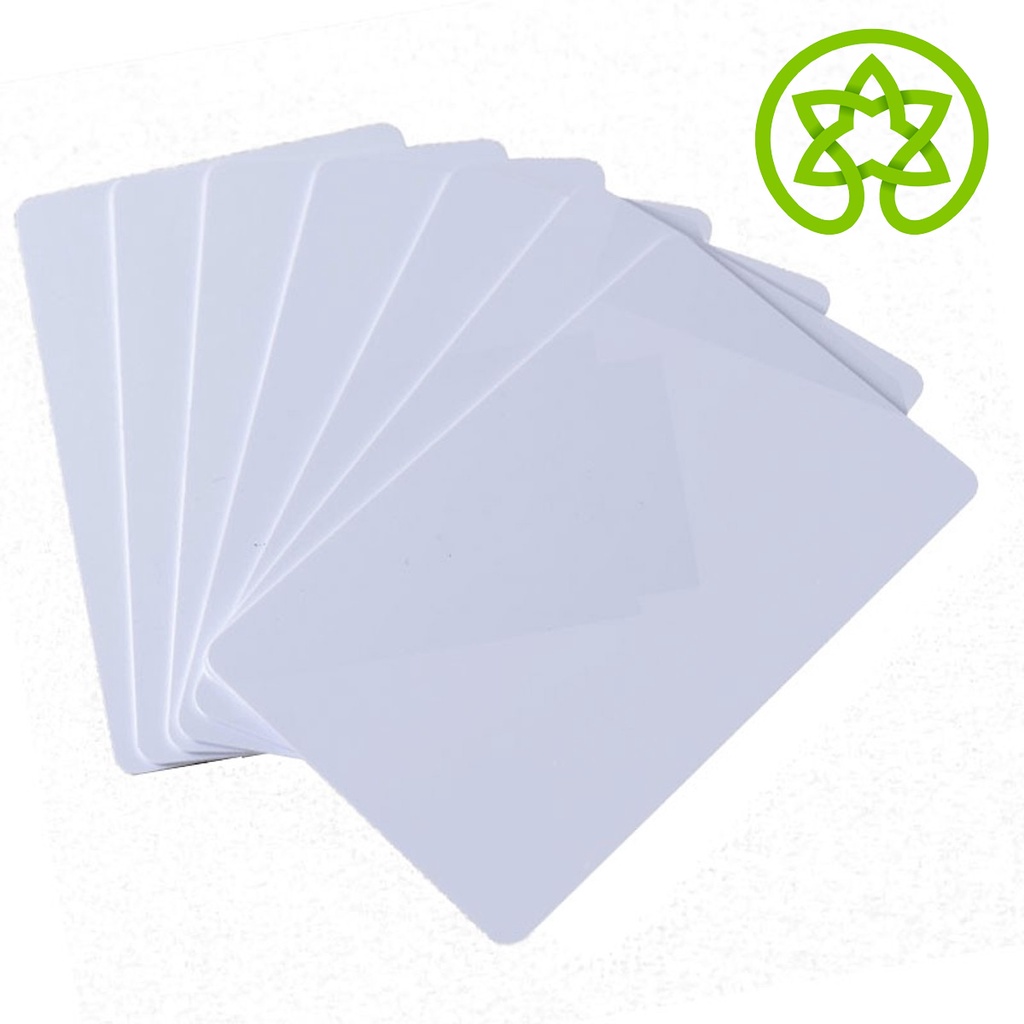 Phôi Thẻ Nhựa PVC Trắng In Trực Tiếp (86mm*54mm) - Dạng thẻ ATM - Thẻ Nhựa HANACO
