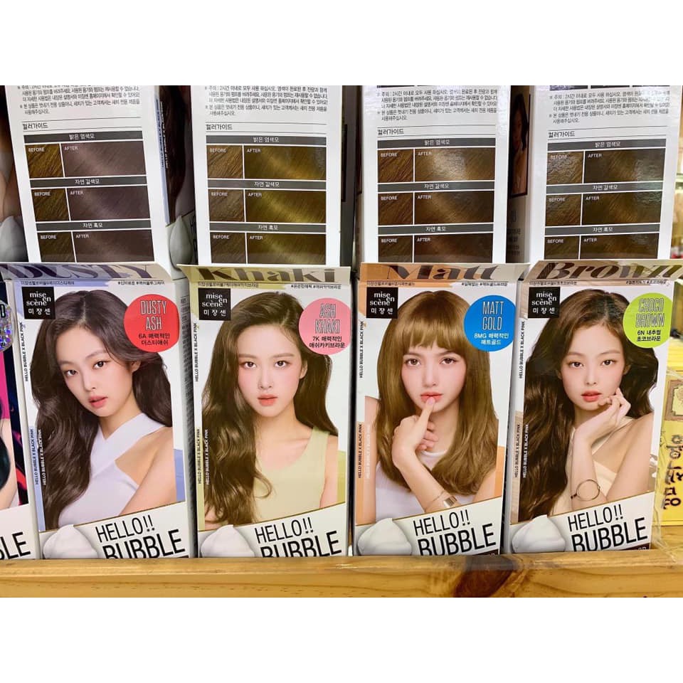 Gội nhuộm tóc dạng bọt Mise En Scene | BigBuy360 - bigbuy360.vn