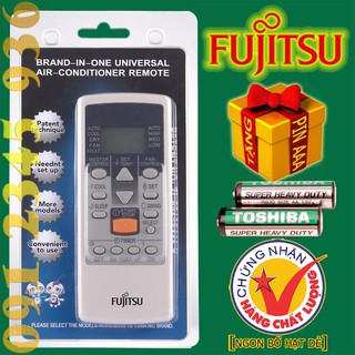Điều khiển Fujitsu "ĐA NĂNG" + "HÀNG ĐẸP" cho điều hòa. (Mẫu số 3)