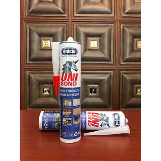 Keo gắn phào chỉ nhựa PU/PS, tấm nhôm, nhựa Unibond