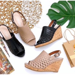 Sandal Nữ Đế Xuồng Da Thật VNXK