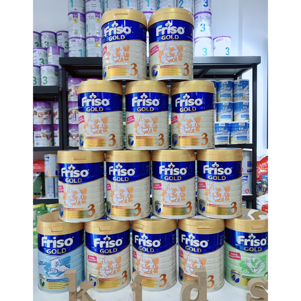 Sữa FRISO GOLD của Nga 800g số 1 2 3