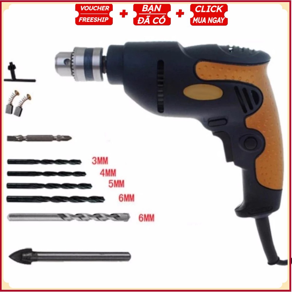 Máy Khoan Vít Baleti Kèm Bộ Phụ Kiện Cơ Bản