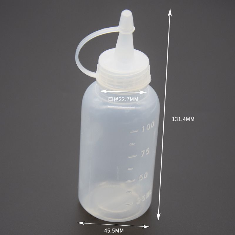 Chai Nhựa Đựng Tương / Dầu Ăn Dạng Bóp Tiện Dụng Cho Nhà Bếp