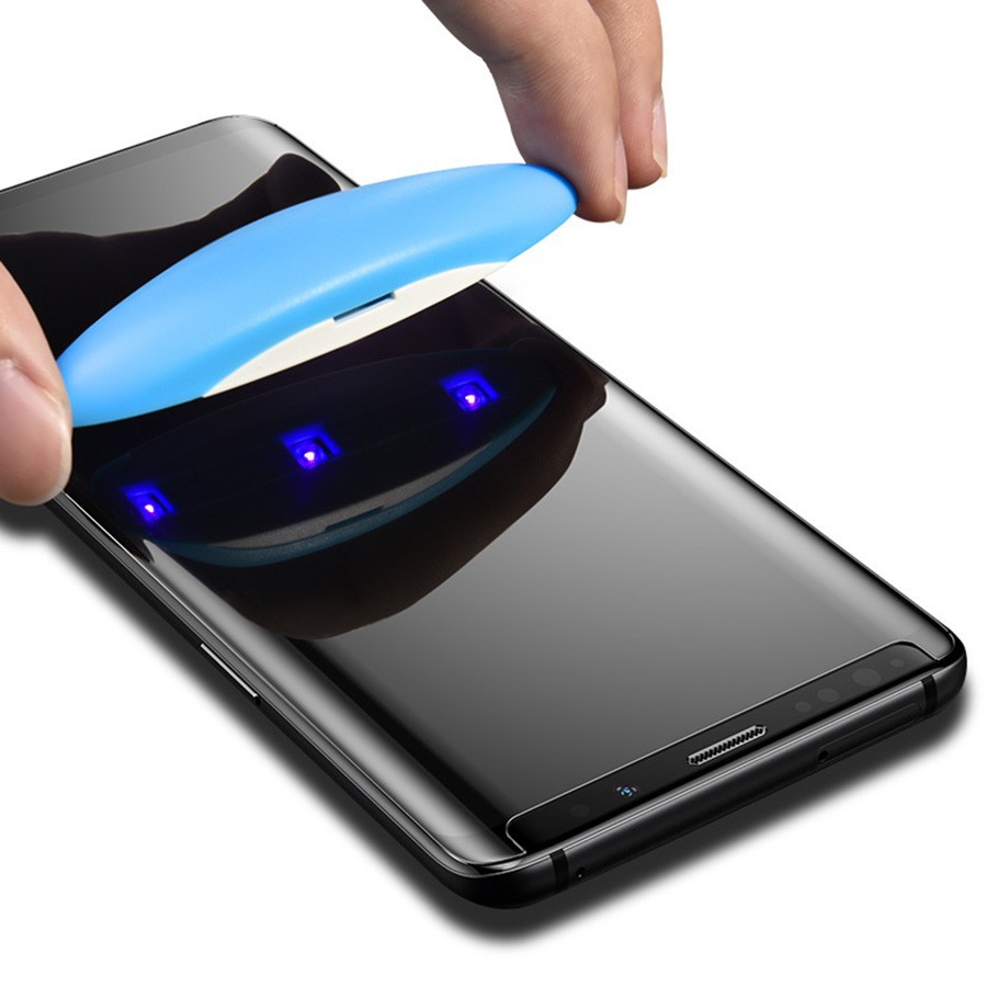 Kính cường lực Samsung Note 8/ 9 full màn hình keo nước UV