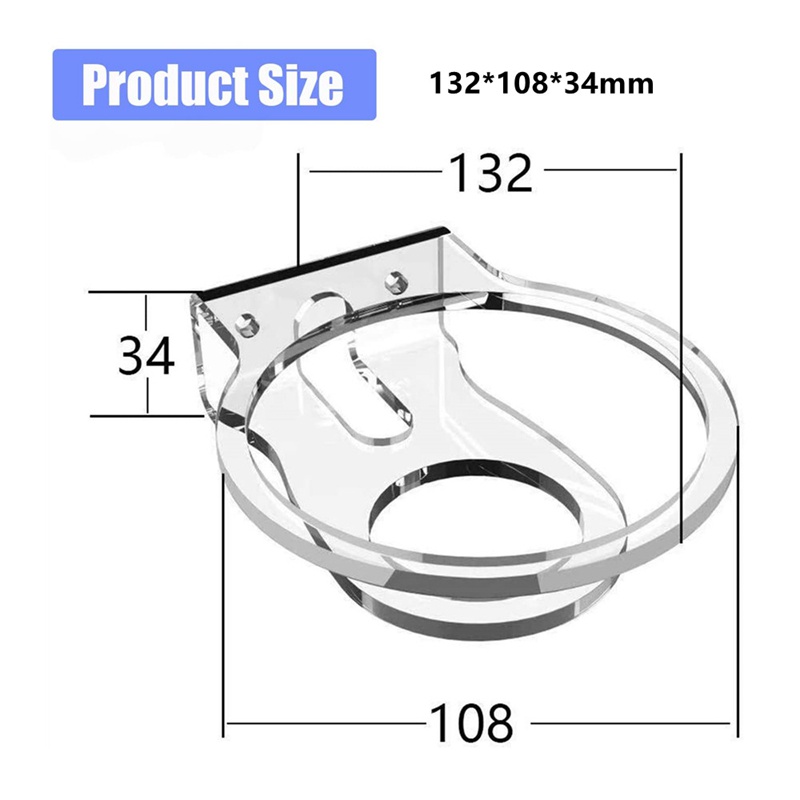 Giá Đỡ Loa Treo Tường Mini Kèm Dây Treo Tiện Dụng Cho Gia Đình