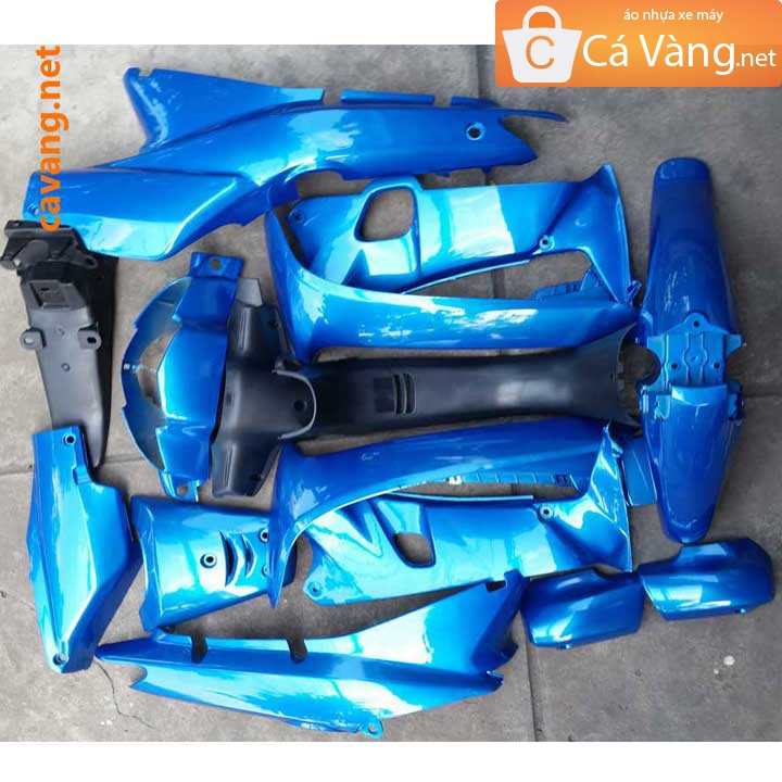 Dàn áo xe máy Wave a 100 nhiều màu, nhiều loại nhựa