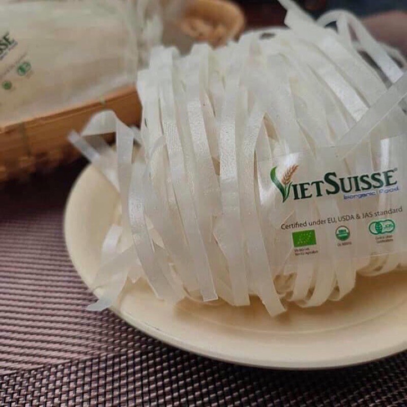 Phở gạo ăn liền hữu cơ Vietsuisse gói nhỏ 60gr