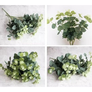 🍎Combo 5 Cành lá táo 16 nhánh 🍎 - Cành giả trang trí