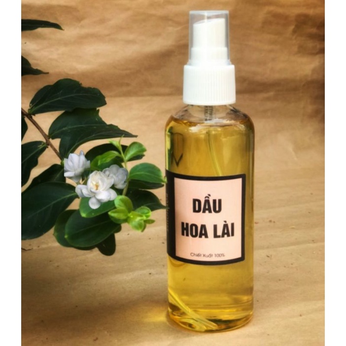 DẦU TẨY TRANG DƯỠNG DA HOA LÀI  NHÀ BỘT