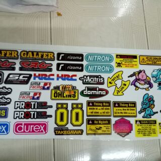 Tem logo.1 tấm kích thước 60*25