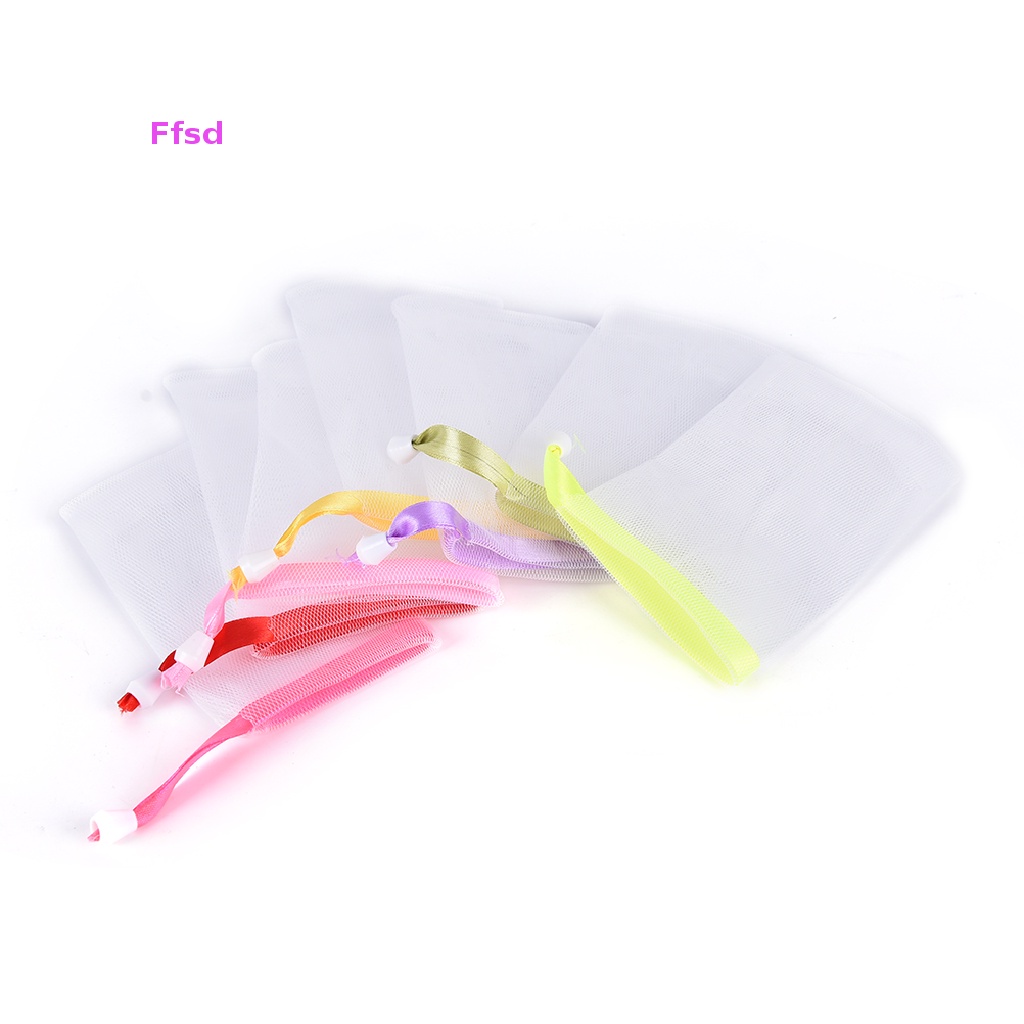 {Ffsd} Set 5 Túi Tạo Bọt Xà Phòng Rửa Mặt / Toàn Thân Tiết Kiệm Điện Hàng Mới Bán Chạy