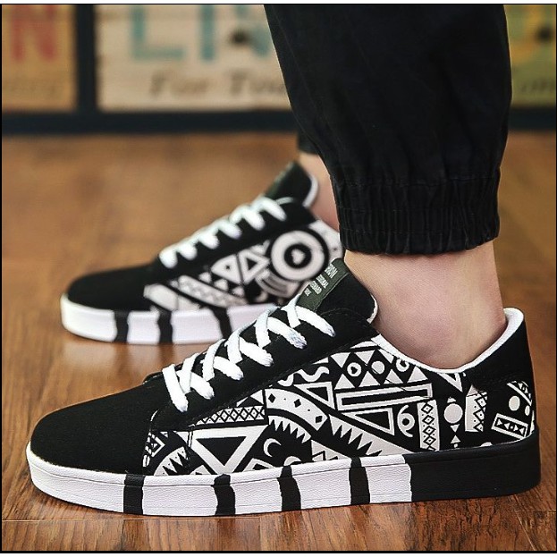 Giầy nam họa tiết  022