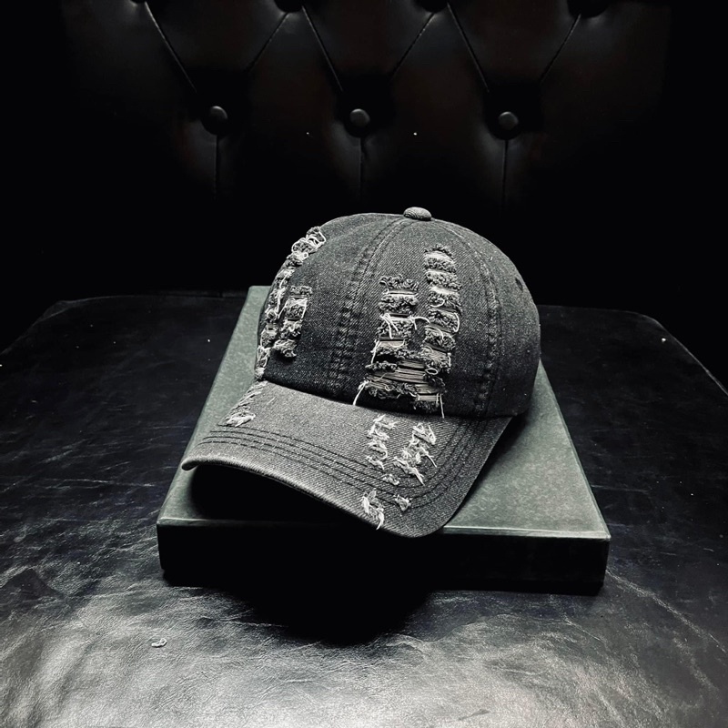 NÓN KẾT JEANS RÁCH TƯA TRƠN BAO NGẦU BÓNG CHÀY CHẤT LỪ