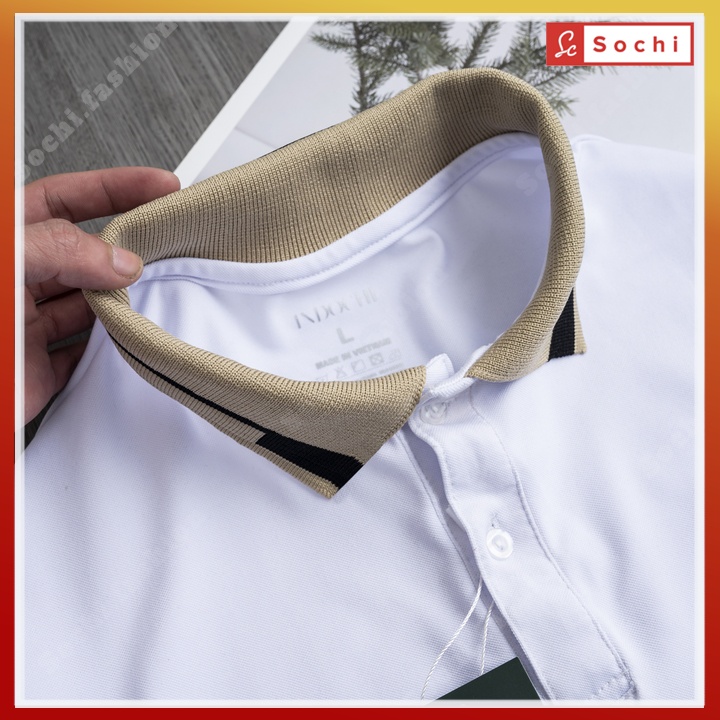 Áo thun Polo nam,[tặng khẩu trang in 3D] áo polo nam cổ bẻ thêu logo tuần lộc hàng chính hãng cao cấp mã PL66