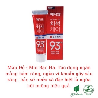 Kem Đánh Răng Median Hàn Quốc Đủ 4 Màu.