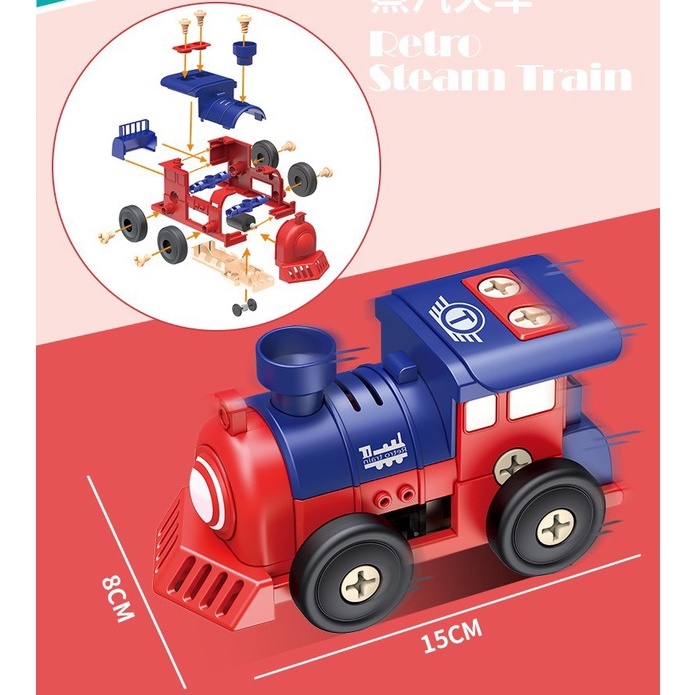 Đồ Chơi Ô Tô, Máy Bay Lắp Ráp, Đồ Chơi Thông Minh Phát Triển Trí Tuệ Cho Bé