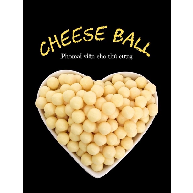 [ 1 viên ] Cheese Ball Phomai Viên Cao Cấp Cho Thú Cưng 🧀