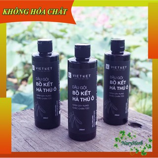 Dầu Gội Đầu Bồ Kết Hà Thủ Ô Vietket 🍀 Giảm Gãy Và Gàu 🍀 - 250ml