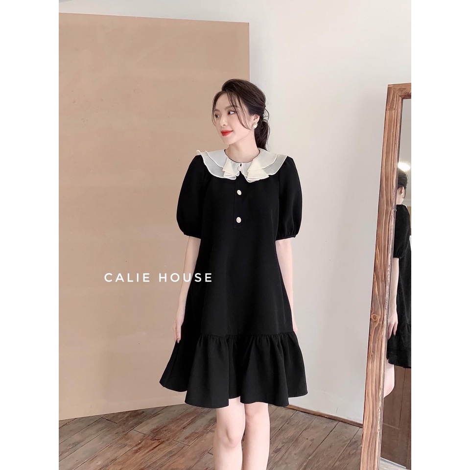Đầm bầu công sở thiết kế  FREESHIP  váy bầu cao cấp đuôi cá bèo cổ Full size S/M/Lll