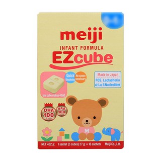 Sữa Meiji EZcube số 9 - dành cho trẻ 12-36 tháng, 448g