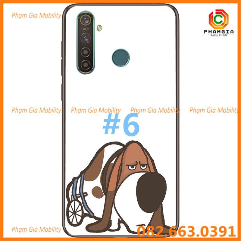 Ốp lưng ép kính chống vỡ hình đẹp Realme 5i / Realme 5S / Realme 5 Pro / Realme Q/ Realme C3
