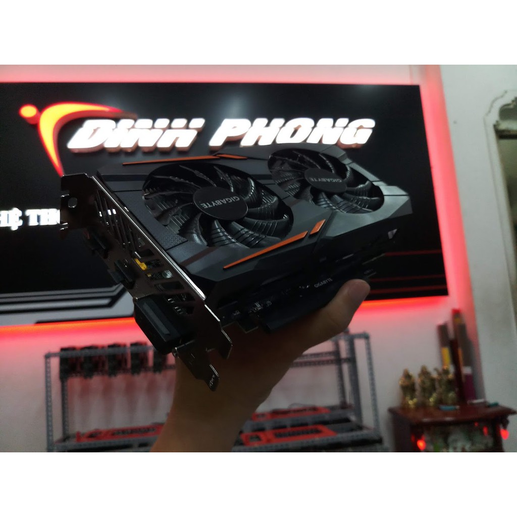 VGA GIGABYTE GV-N105TOC-4GD (GeForce GTX 1050Ti)