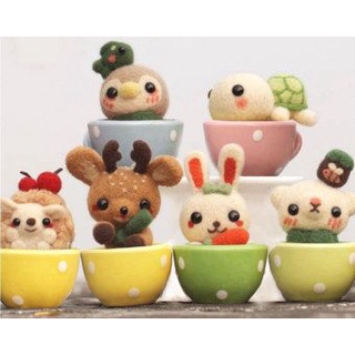 [VÀNG-CAM] Len chọc - len thô - Needle Felting - Chọc bông