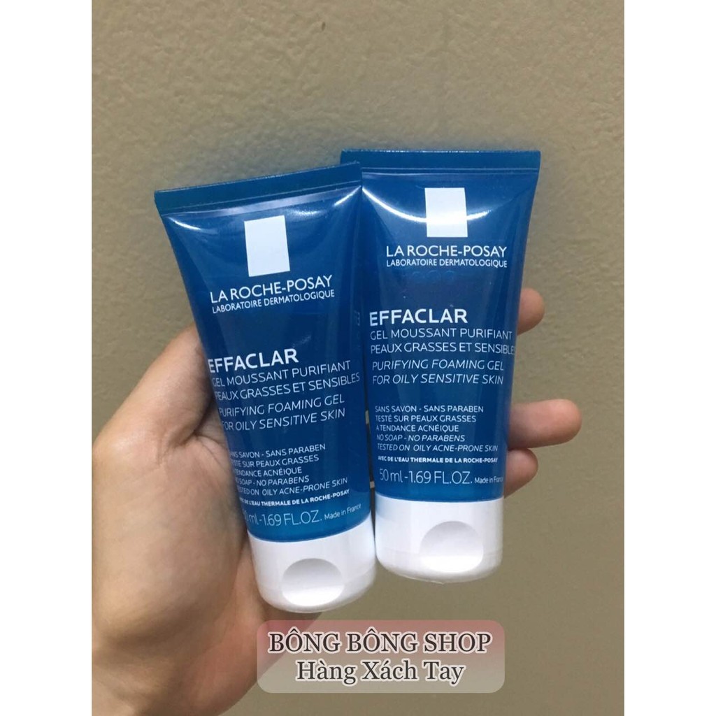 Gel rửa mặt kiểm soát dầu La Roche-Posay Effaclar