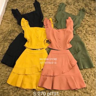 ❤❤Sét váy cánh tiên có lưng bo chun
📌📌Giá lẻ. #160k Hàng Quảng châu chất đẹp ạ
📌📌Sỉ ib