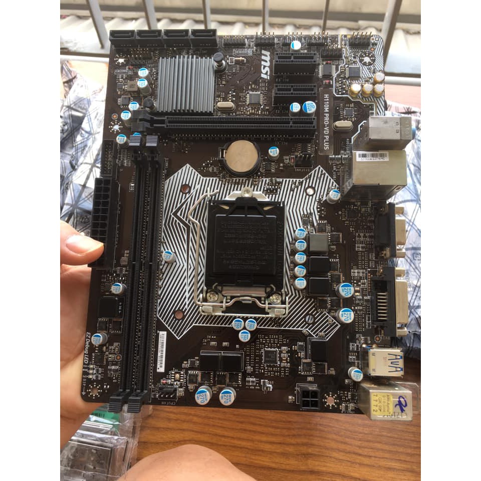 [Mã 254ELSALE giảm 7% đơn 300K] Main H110 mod bios chạy I3 9100f