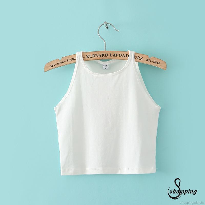 Áo lửng nữ không tay thời trang quyến rũ | BigBuy360 - bigbuy360.vn