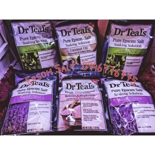 Muối Tắm Tẩy tế bào chết - muối epsom - 500g túi zip giấy